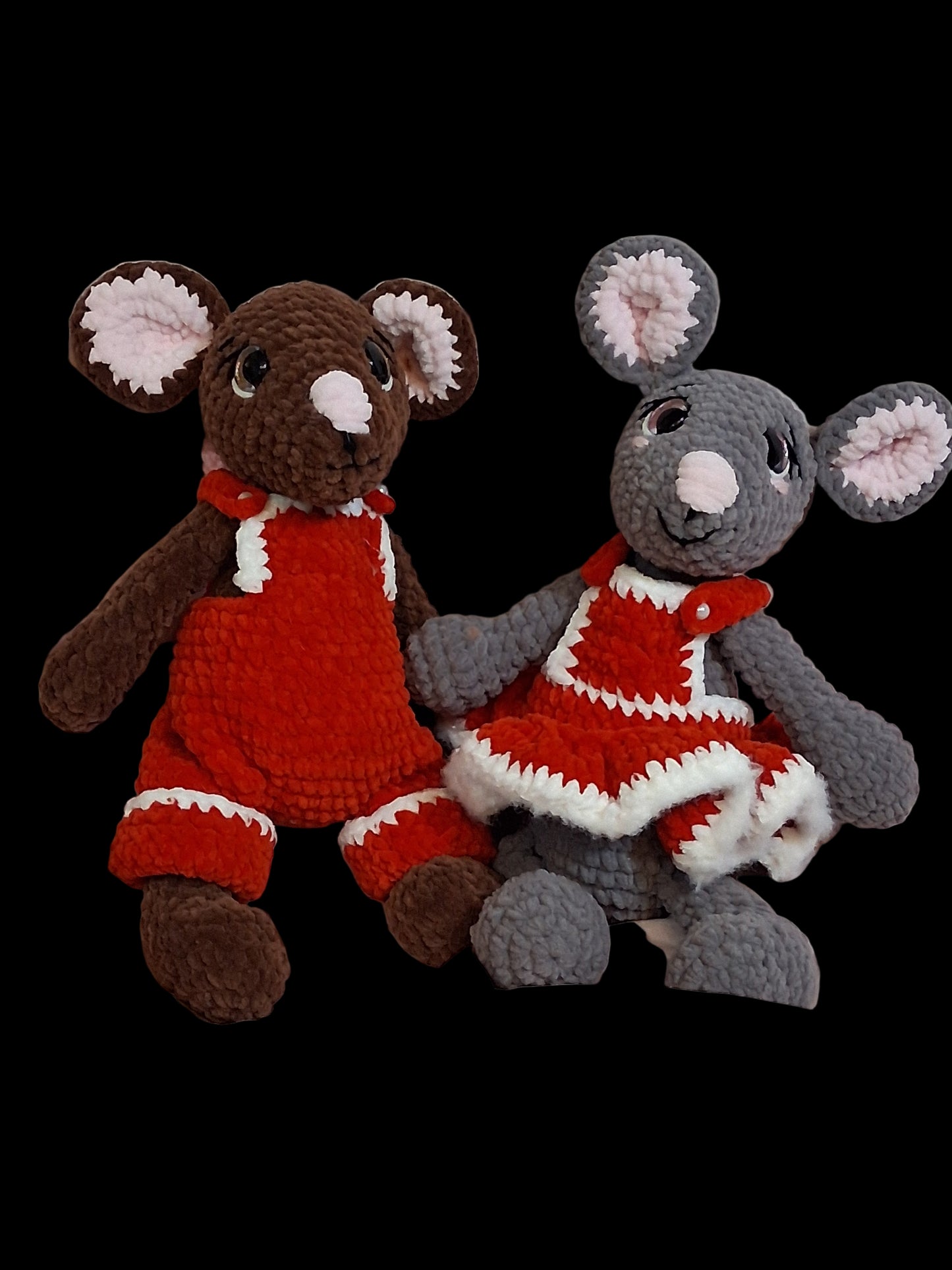 Christmas Mouse Couple
